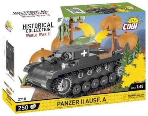 HC WWII Czołg Panzer II Ausf. A 250 el. HC WWII Czołg Panzer II Ausf. A 250 el.