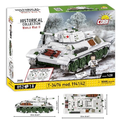 Historical Collection T-34/76 mod 1941/42 2 in1 Historical Collection T-34/76 mod 1941/42 2 in1