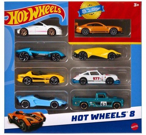 Hot Wheels Samochodziki 8-pak HPV78 mix Hot Wheels Samochodziki 8-pak HPV78 mix