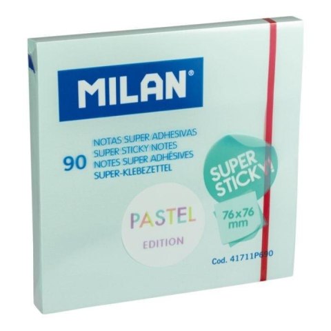 Karteczki samoprzylepne 76x76/90K niebieskie MILAN Karteczki samoprzylepne 76x76/90K niebieskie MILAN