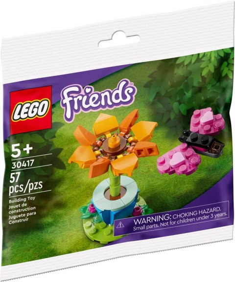 LEGO 30417 Friends Ogrodowy kwiat i motyl LEGO 30417 Friends Ogrodowy kwiat i motyl