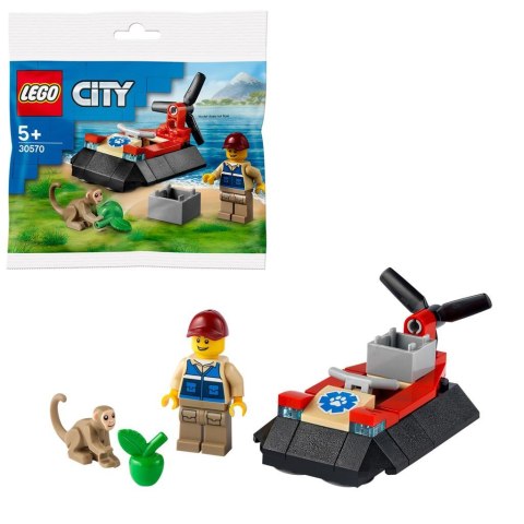 LEGO 30570 City Poduszkowiec ratowników dzikich LEGO 30570 City Poduszkowiec ratowników dzikich