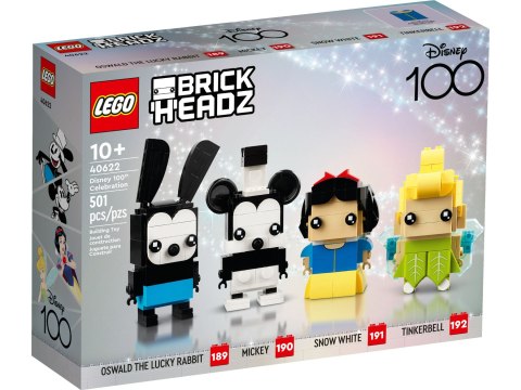 LEGO 40622 BrickHeadz Disney 100 urodziny LEGO 40622 BrickHeadz Disney 100 urodziny