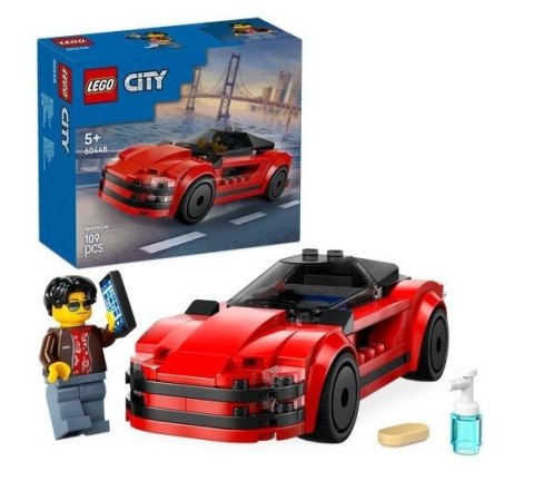 LEGO(R) CITY 60448 Czerwony samochód sportowy LEGO(R) CITY 60448 Czerwony samochód sportowy