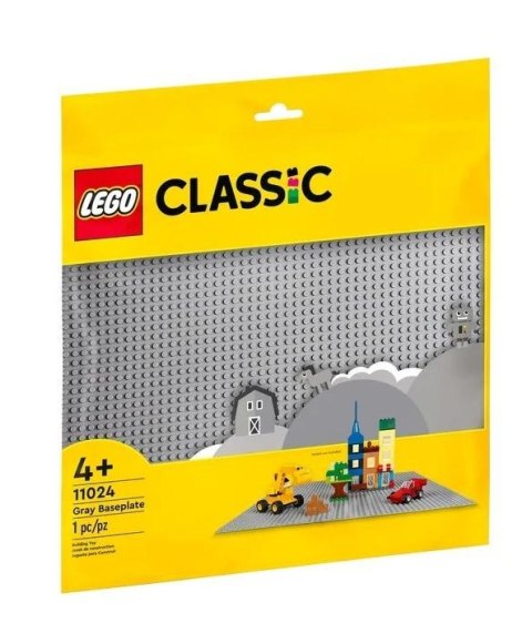 LEGO(R) CLASSIC 11024 Szara płytka konstrukcyjna LEGO(R) CLASSIC 11024 Szara płytka konstrukcyjna