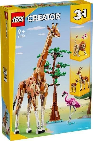 LEGO(R) CREATOR 31150 Dzikie zwierzęta z safari LEGO(R) CREATOR 31150 Dzikie zwierzęta z safari