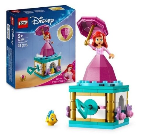 LEGO(R) DISNEY PRINCESS 43259 Wirująca Arielka LEGO(R) DISNEY PRINCESS 43259 Wirująca Arielka
