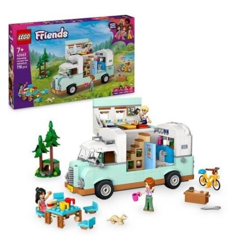 LEGO(R) FRIENDS 42663 Przygoda w kamperze przyjaciół LEGO(R) FRIENDS 42663 Przygoda w kamperze przyjaciół
