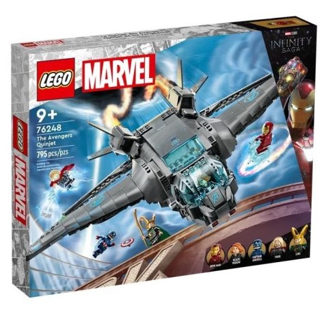 LEGO(R) SUPER HEROES 76248 Quinjet Avengersów LEGO(R) SUPER HEROES 76248 Quinjet Avengersów