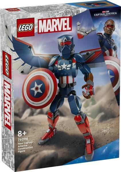 LEGO(R) SUPER HEROES 76296 Figurka Kapitana Ameryki LEGO(R) SUPER HEROES 76296 Figurka Kapitana Ameryki