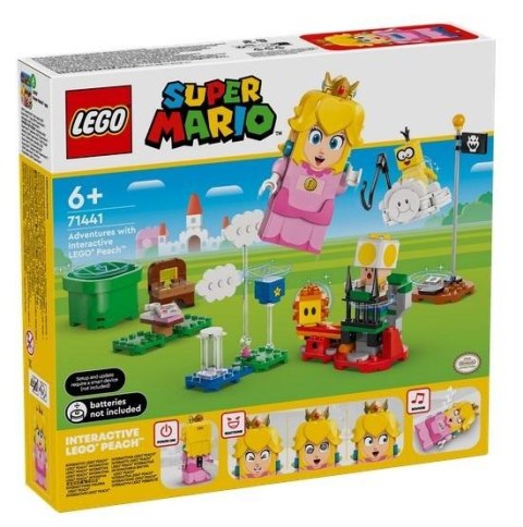 LEGO(R) SUPER MARIO 71441 Przygody z figurką Peach LEGO(R) SUPER MARIO 71441 Przygody z figurką Peach