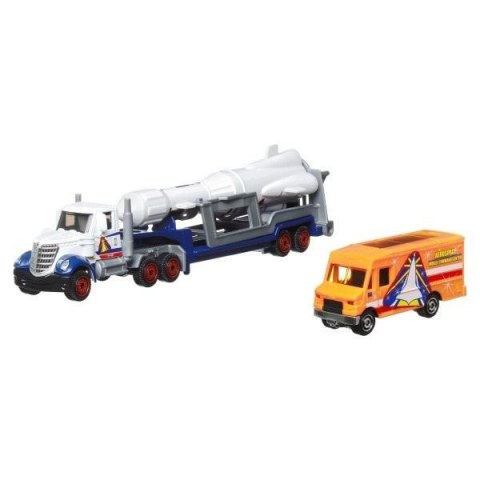 Matchbox Pojazd transportowy + autko GBK70 Matchbox Pojazd transportowy + autko GBK70