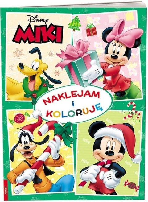 Miki. Naklejam i Koloruję Miki. Naklejam i Koloruję