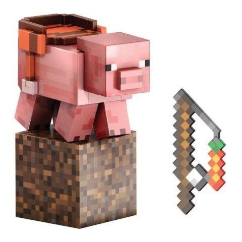 Minecraft Diamentowy Poziom Świnia Figurka Minecraft Diamentowy Poziom Świnia Figurka