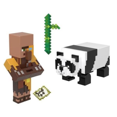 Minecraft Figurki podstawowe 2-pak + akcesor HTL89 Minecraft Figurki podstawowe 2-pak + akcesor HTL89