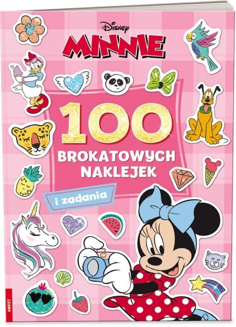 Minnie. 100 brokatowych naklejek Minnie. 100 brokatowych naklejek