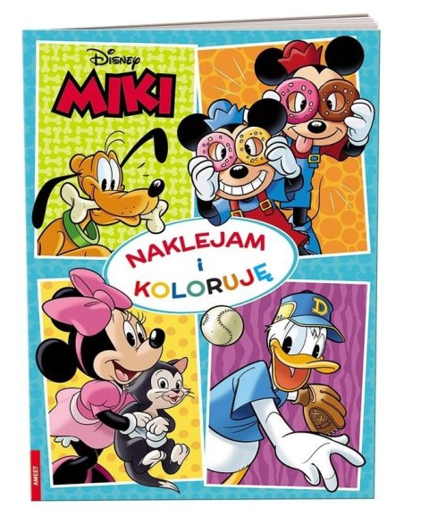 Naklejam i koloruję. Miki Naklejam i koloruję. Miki