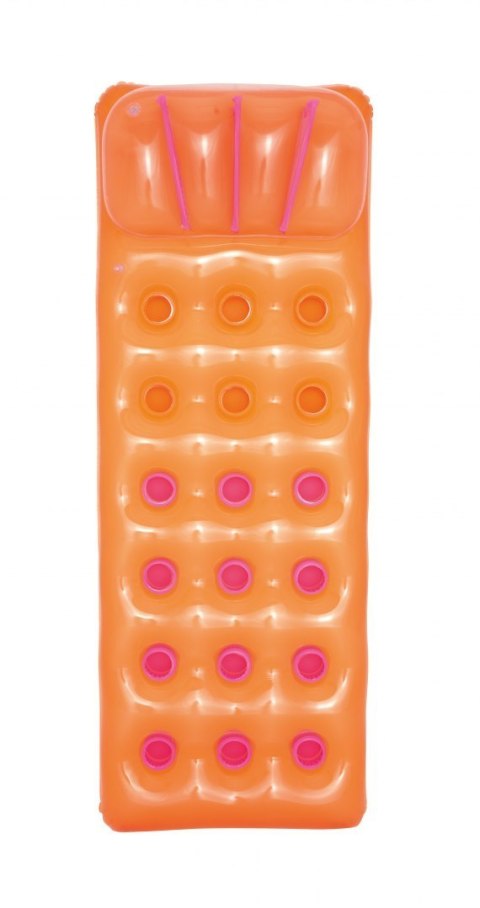 Neonowy Materac plażowy BESTWAY Pomarańczowy 188x71cm + Zestaw naprawczy Neonowy Materac plażowy BESTWAY Pomarańczowy 188x71cm + Zestaw naprawczy