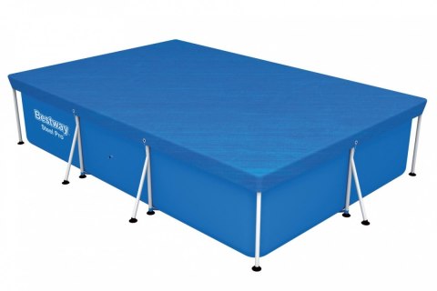 Pokrywa 304x205cm na Basen stelażowy Steel Pro 300x201x66cm BESTWAY Pokrywa 304x205cm na Basen stelażowy Steel Pro 300x201x66cm BESTWAY