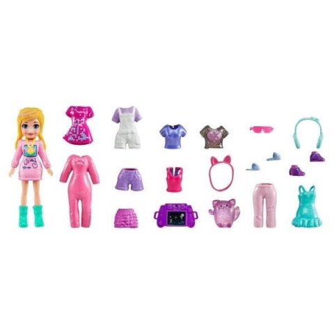 Polly Pocket Lalka + ubranka asortyment HRD60 Polly Pocket Lalka + ubranka asortyment HRD60