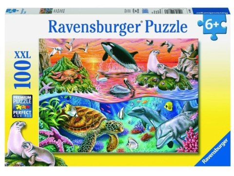 Puzzle 100 Wzburzony ocean XXL Puzzle 100 Wzburzony ocean XXL