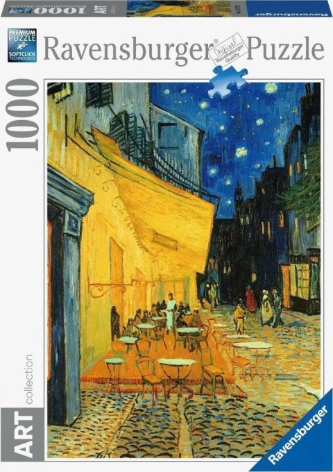 Puzzle 1000 Art Taras kawiarni w nocy Puzzle 1000 Art Taras kawiarni w nocy