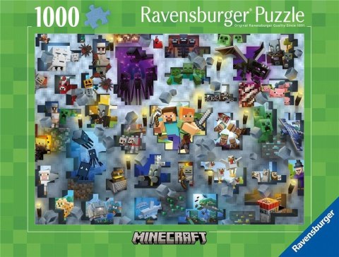 Puzzle 1000 Challenge. Minecraft Puzzle 1000 Challenge. Minecraft