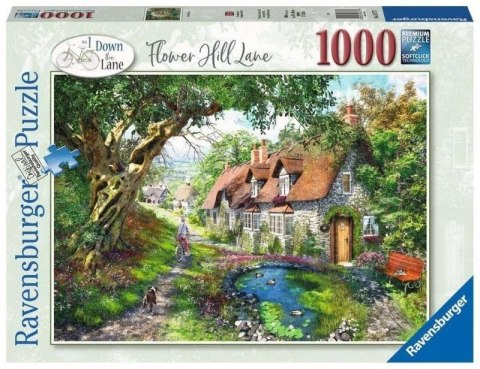 Puzzle 1000 Droga wśród wzgórza kwiatów Puzzle 1000 Droga wśród wzgórza kwiatów