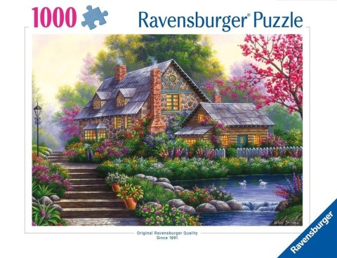 Puzzle 1000 Romantyczny domek na wsi Puzzle 1000 Romantyczny domek na wsi