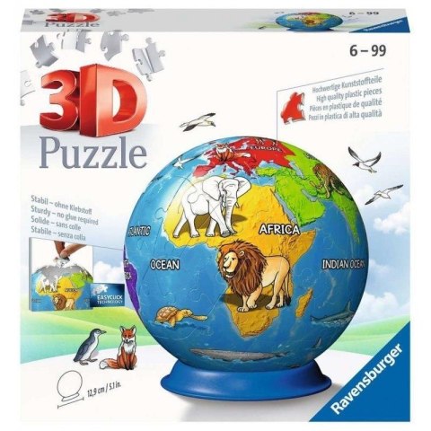 Puzzle 3D 72 Dziecinny globus Puzzle 3D 72 Dziecinny globus