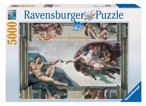 Puzzle 5000 Michał Anioł - Stworzenie Adama Puzzle 5000 Michał Anioł - Stworzenie Adama