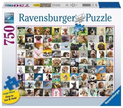 Puzzle 750 XXL 99 uroczych piesków Puzzle 750 XXL 99 uroczych piesków