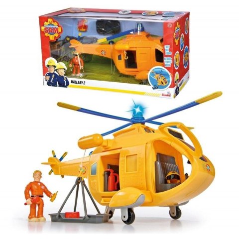 Strażak Sam Helikopter Wallaby z figurką Strażak Sam Helikopter Wallaby z figurką