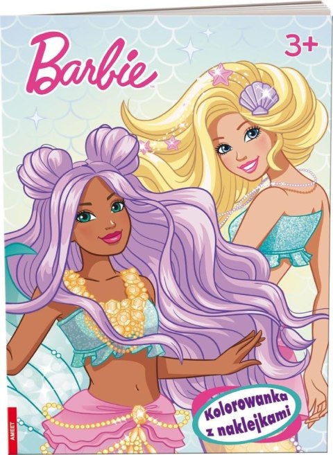 Barbie. Kolorowanka z Naklejkami Barbie. Kolorowanka z Naklejkami