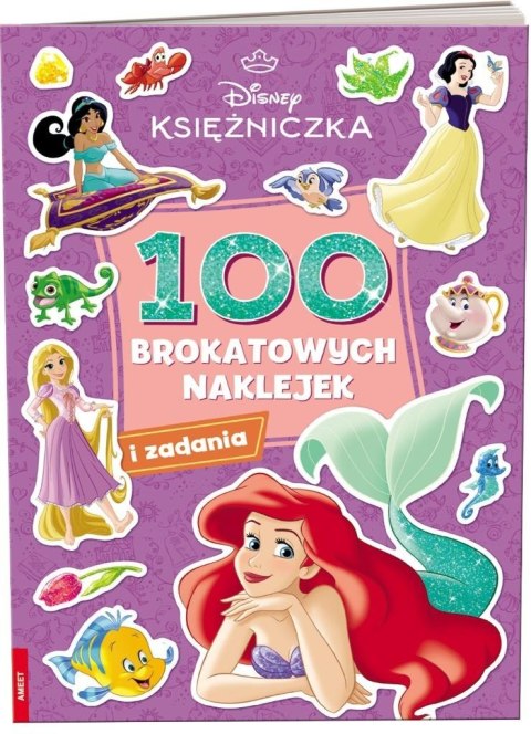 Disney Księżniczka. 100 brokatowych naklejek Disney Księżniczka. 100 brokatowych naklejek