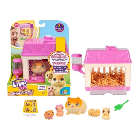 Little Live Pets. Mama surprise mini Chomiczek Little Live Pets. Mama surprise mini Chomiczek