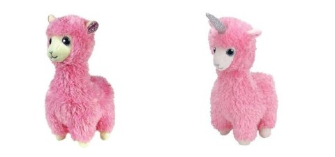 Beanie Boos - Różowa Lama 15cm Beanie Boos - Różowa Lama 15cm