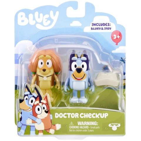 Bluey Figurka Wizyta u lekarza 2szt