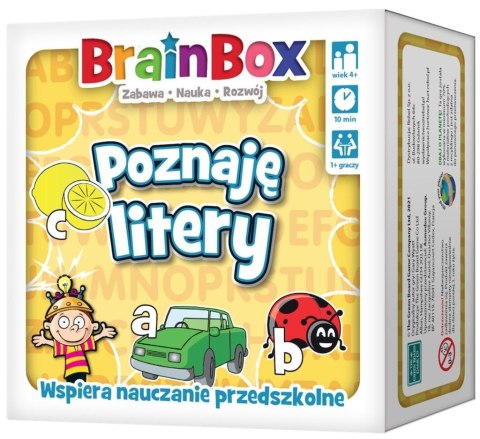 BrainBox - Poznaję litery REBEL BrainBox - Poznaję litery REBEL