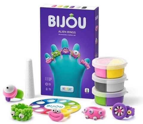 Hey Clay Bijou - Alien rings Hey Clay Bijou - Alien rings
