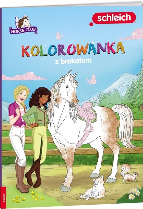 Horse Club. Kolorowanka z brokatem Horse Club. Kolorowanka z brokatem