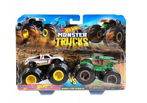 Hot Wheels. Monster Trucks Pojazd 1:64 2-pak Hot Wheels. Monster Trucks Pojazd 1:64 2-pak