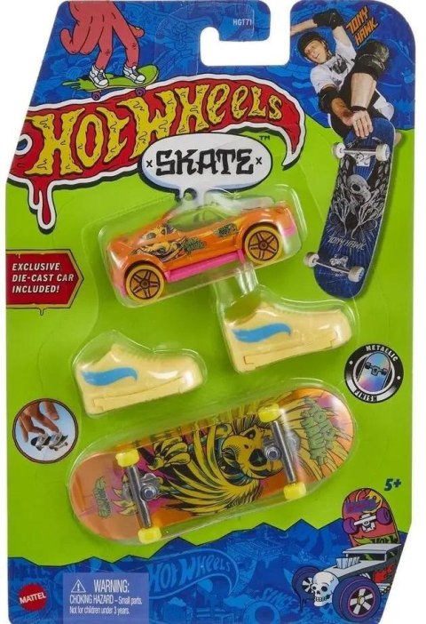 Hot Wheels Skate Deskorolka + buty + auto HNG59 Hot Wheels Skate Deskorolka + buty + auto HNG59