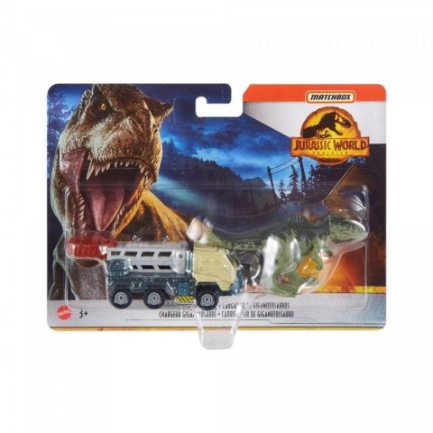 Matchbox Jurassic World Transporter z Gigantozaur Matchbox Jurassic World Transporter z Gigantozaur
