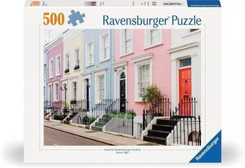 Puzzle 2D 500 Kolorowe Kamienice Londyn Puzzle 2D 500 Kolorowe Kamienice Londyn