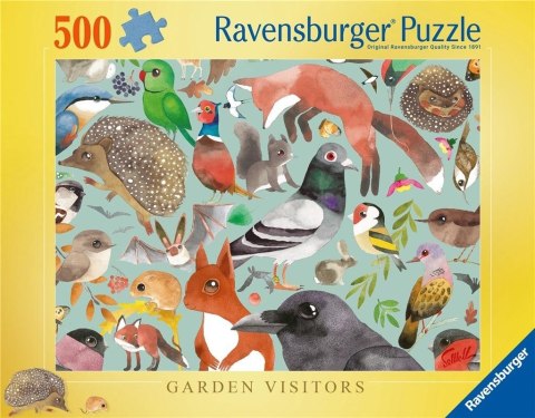 Puzzle 2D 500 Mieszkańcy ogrodów Puzzle 2D 500 Mieszkańcy ogrodów