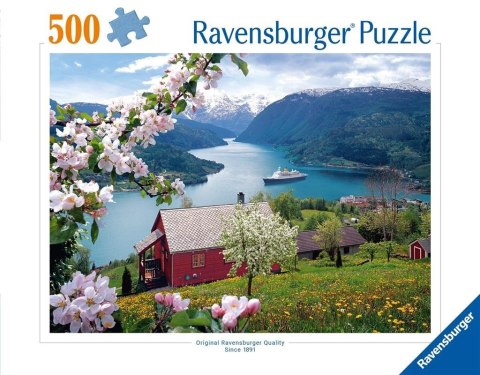 Puzzle 2D 500 Skandynawska idylla Puzzle 2D 500 Skandynawska idylla