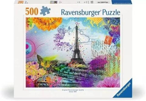 Puzzle 500 Pocztówka z Paryża Puzzle 500 Pocztówka z Paryża