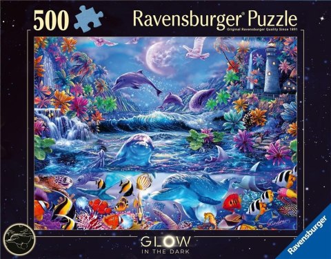 Puzzle 500 świecące - Magiczny świat Puzzle 500 świecące - Magiczny świat