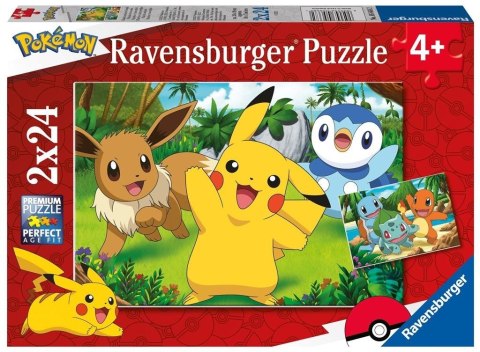 Puzzle dla dzieci 2x24 Pokemon Puzzle dla dzieci 2x24 Pokemon
